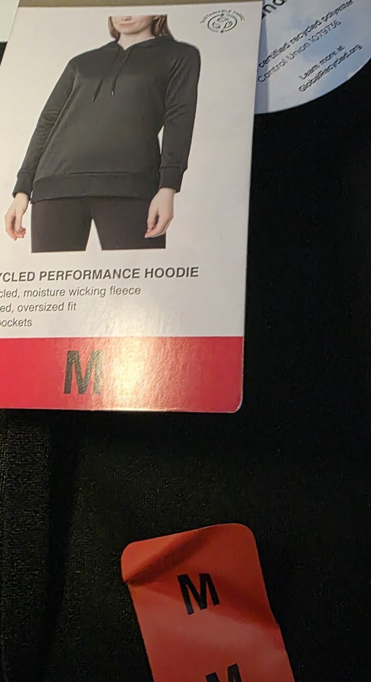 Mondeta Women's Black Hoodie